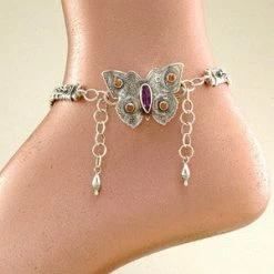 Deals โ Tabra Narrow V-Mesh Anklet AK25 ๐ 5 Tabra Narrow V-Mesh Anklet AK25