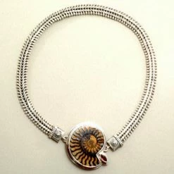 Tabra Sterling Silver V-Mesh Connector Necklace Chain CNK02