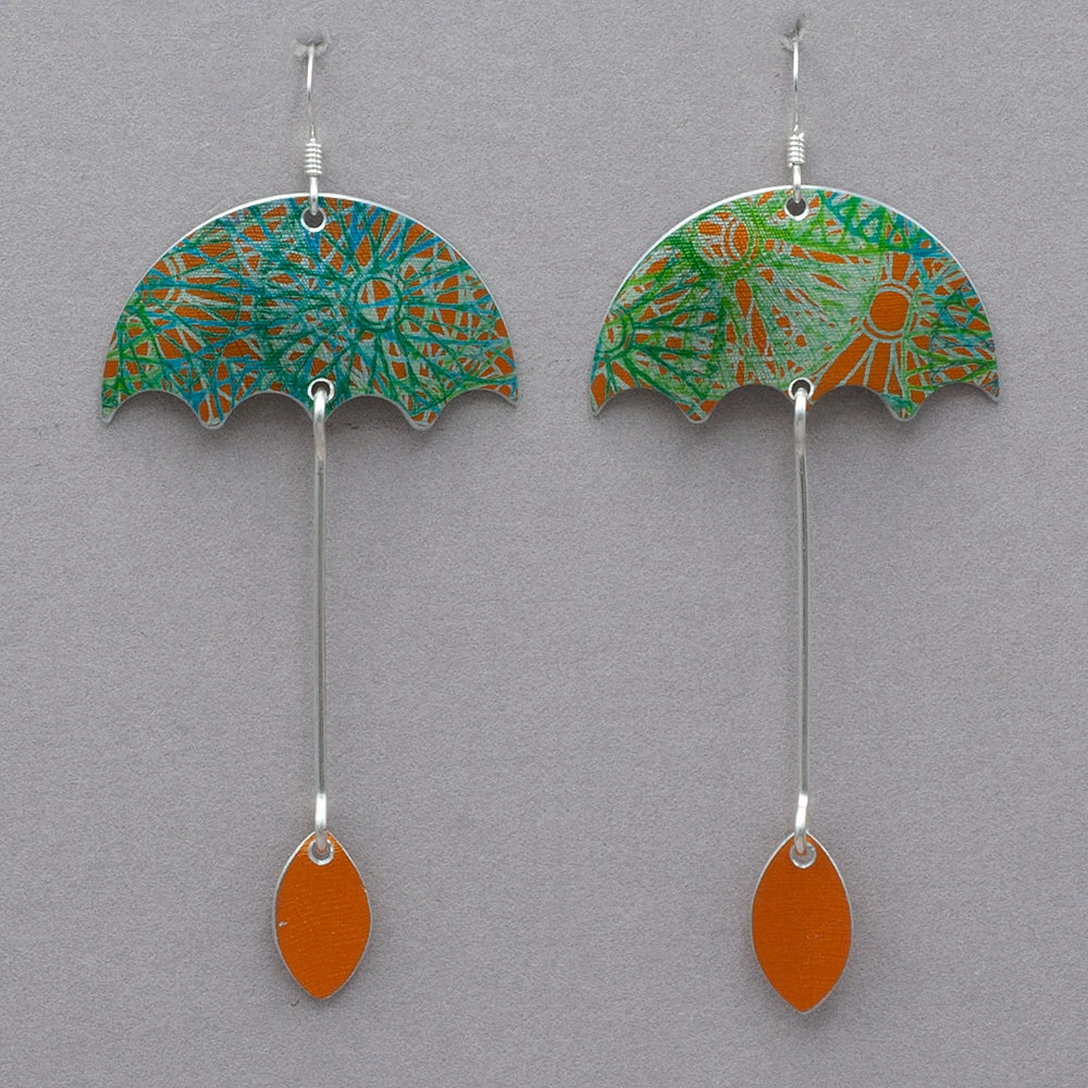 Deals 👏 Hazel Atkinson Large Umbrella Earrings 🛒 5 Hazel Atkinson Large Umbrella Earrings