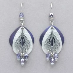 John Michael Richardson JMR Party Peacock Earrings