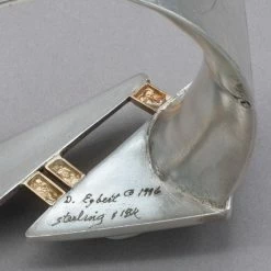 Rainbow Bridge Jewelers Bracelets Sugilite, Black Onyx 18K Gold And Sterling Bracelet