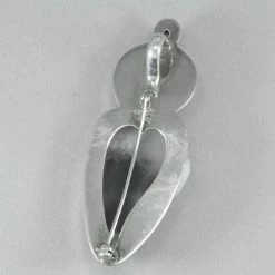 Pendants Tabra Bronze Sun Face And Plume Agate Pendant