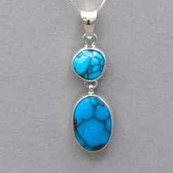 Acleoni Prince And Kingman Turquoise Pendant Pendants