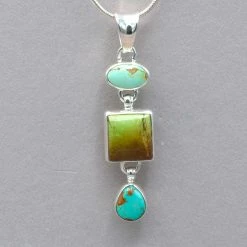 Acleoni Royston Turquoise Pendant Pendants