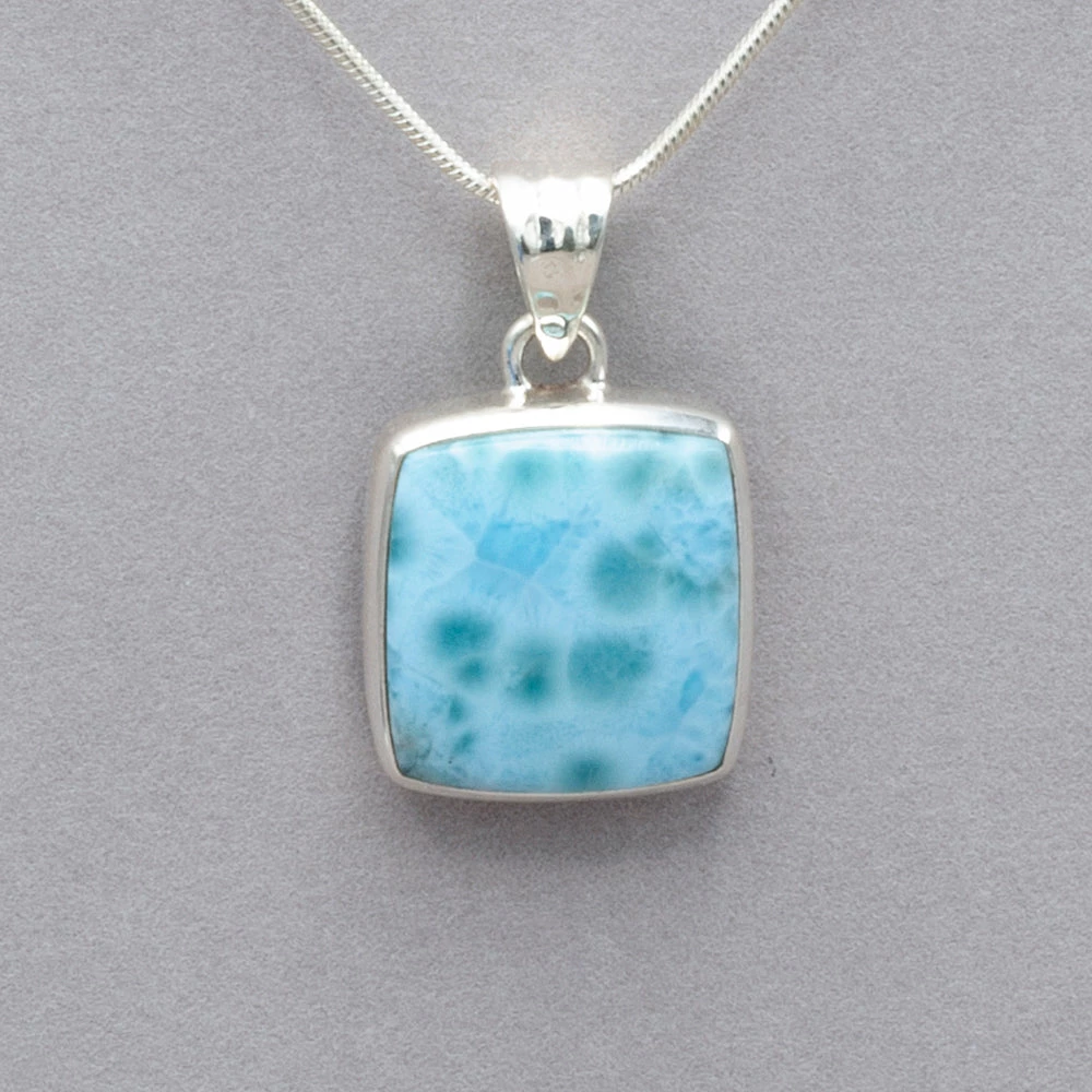 Brand new 😀 Sammasati Pendants Larimar Square Pendant 😉 3 Sammasati Pendants Larimar Square Pendant