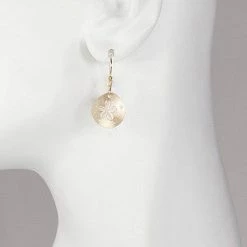 Holly Yashi Sand Dollar Earrings