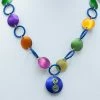 Rainbow Bridge Sylvi Harwin Circle Aluminum Necklace