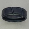Italgem Steel Italgem Black Stainless Steel Ring Rings
