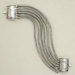 Tabra Sterling Silver Connector Bracelet Chain CBR30